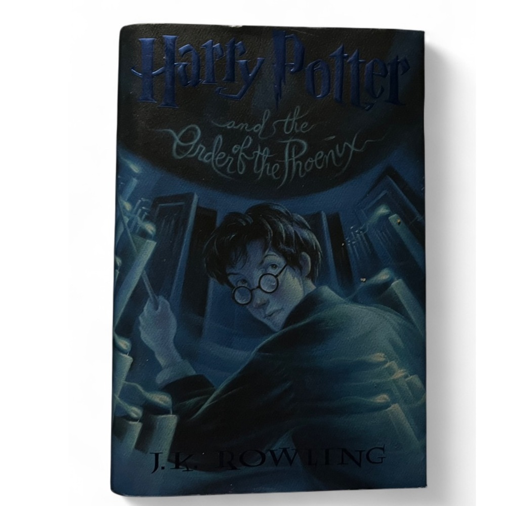 Harry Potter and the Order of the Phoenix Book - Blue Cover